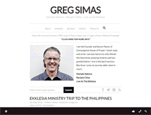 Tablet Screenshot of gregsimas.org